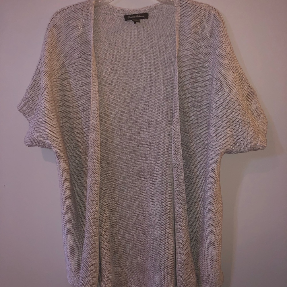 Tommy Bahama open front sweater